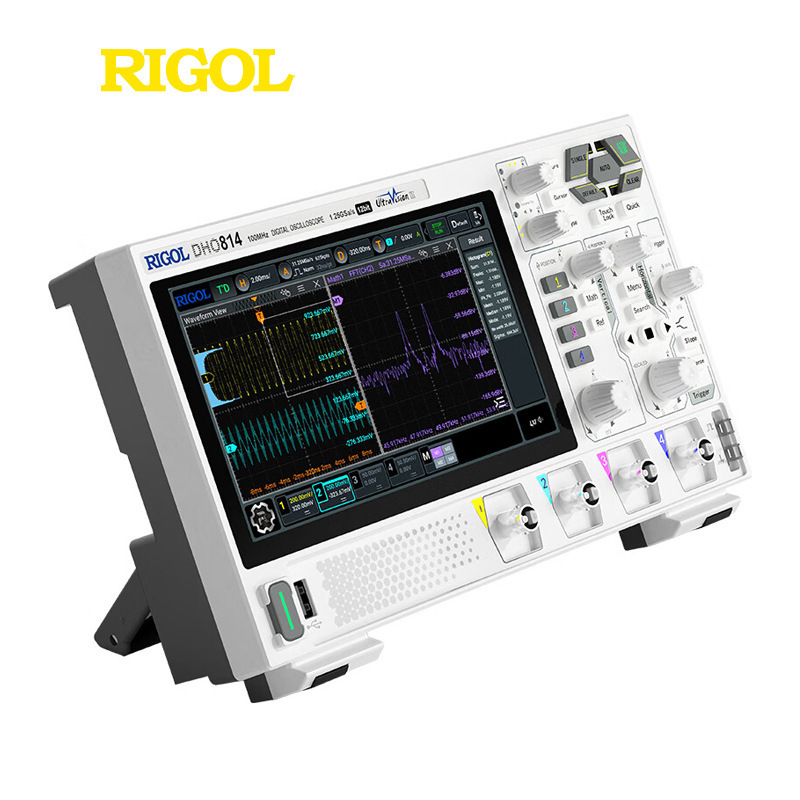 普源RIGOL数字示波器DHO802/DHO812/DHO804/DHO814便携式12位新品