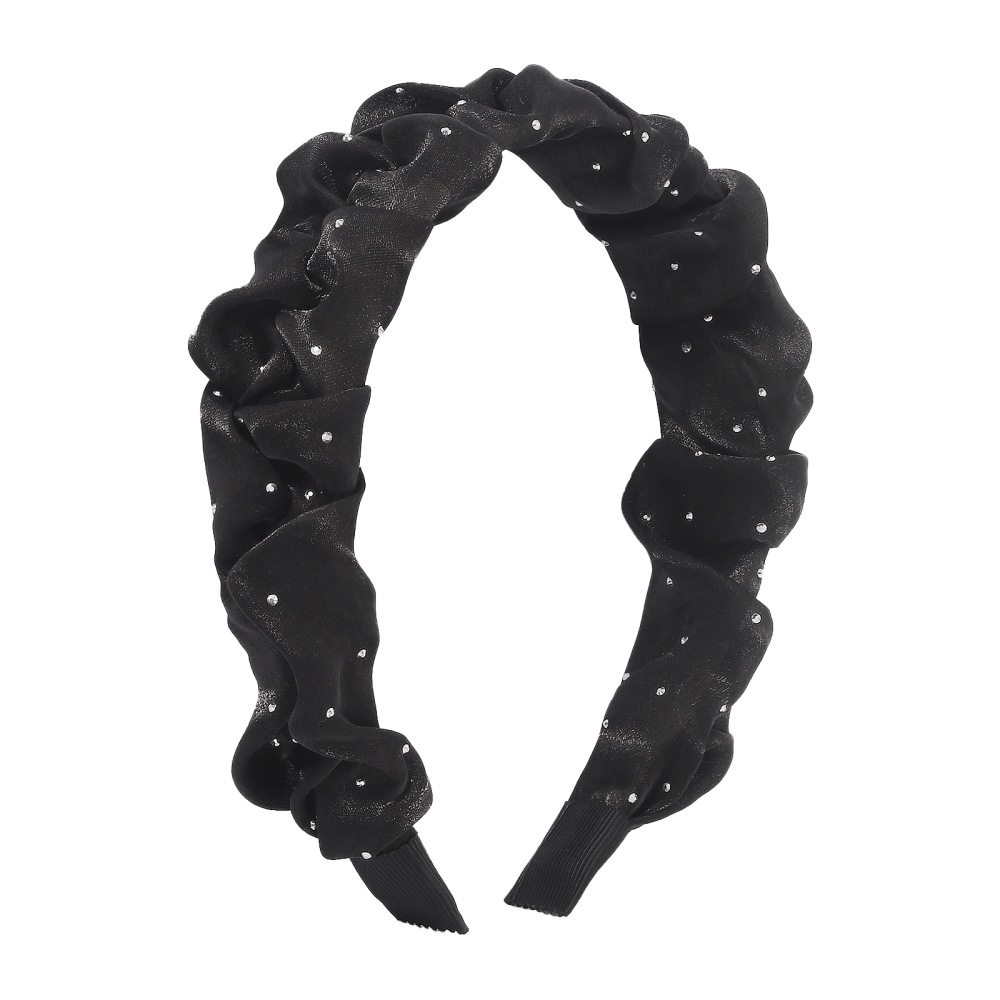 Fashion Trend Pleated Headband Fabric Hair Accessories Wholesale display picture 5