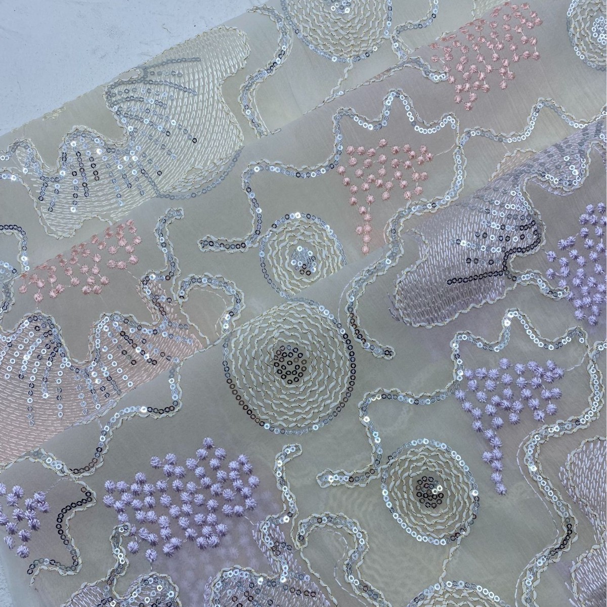 Summer three dimensional shiffon dress