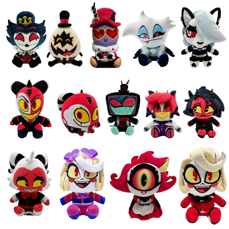 Cross-border Hazbin Hotel Hell Inn Extremely Evil Boss Plush Toy Doll Doll