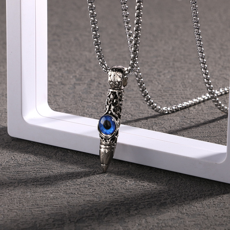 Bullet Devil's Eye Anhänger Herren Hipster Hip Hop Street Halskette Student Stand Schmuck Anhänger_voghion.com