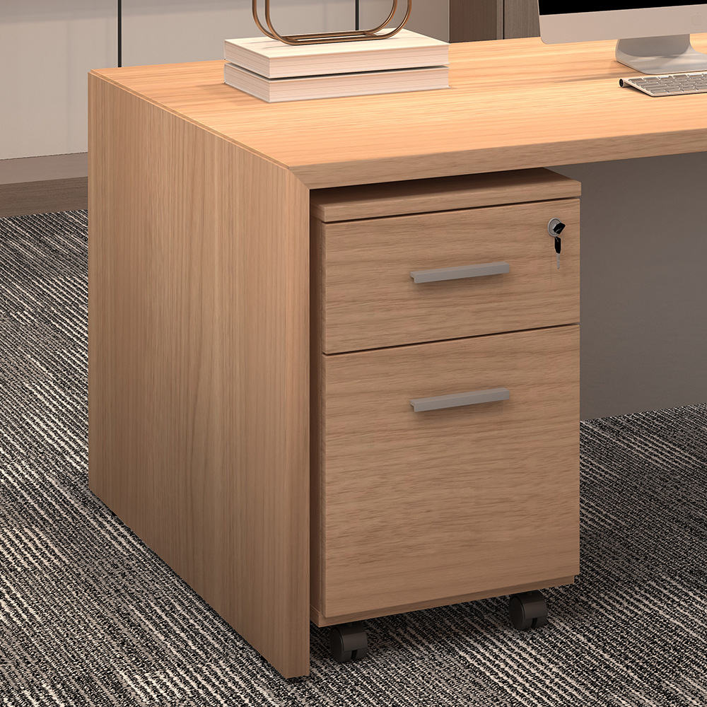 armario de archivos debajo de la mesa armario de oficina armario de madera armario lateral con cajón de almacenamiento de cajón móvil armario bajo