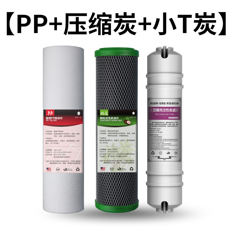 PP+压缩炭加+后置小T炭一套 / 10寸