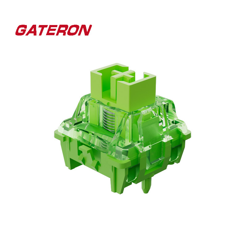 gateron Jiadalong Green Dragon Magnetic Axis FPS Game Player Fine-tuned back cover Design HIFI Tone Keyboard Switch
