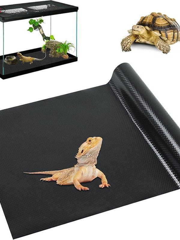Pet Crawling Mat, Lizard and Turtle Large Pet Anti-Fouling Mat, Freely Cutable Moisture-Proof and Mildew-Proof Drawer Mat