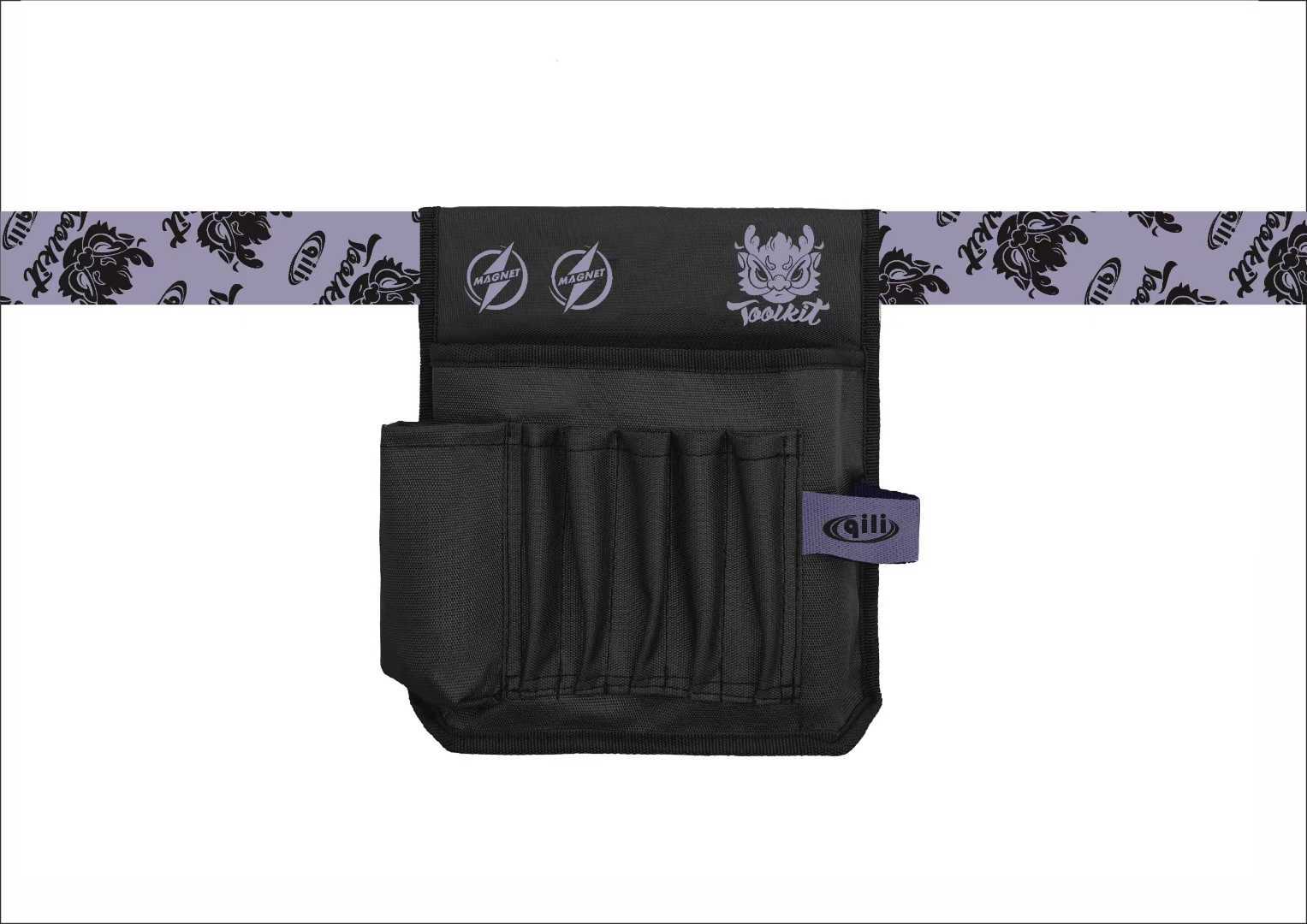 Herramienta de película de automóvil Qili Kit de herramientas multifuncional de cambio de color ropa de automóvil herramienta de almacenamiento conveniente bolsa de cintura spot transfronterizo image 7