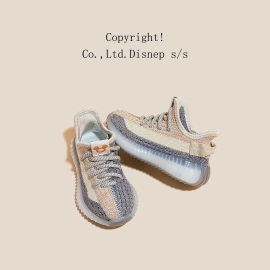 Genuine Children's Shoes Disney 2023 Spring and Autumn New Children's Coconut Shoes Double-Layer Breathable Legs Boys' Sneakers Trendy