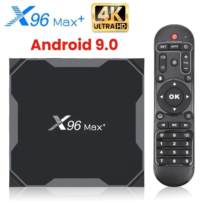 ТВ-приставка X96Max Plus s905x3 Dual WiFi TV Box Bluetooth 8K HD Android-приставка