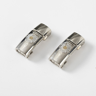 Daisy Pressure Finger Magnetic Lazy Shoe Buckle Metal Tie-Free Shoe Buckle Shoe Material Accessories Elastic Shoe Lace Shoe Buckle Accessories