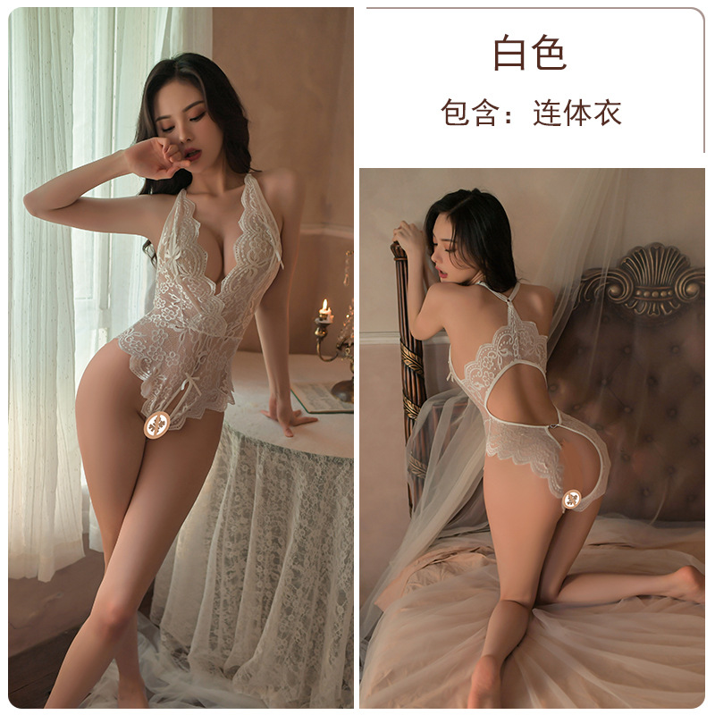 화이트(레이스 점프수트)