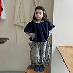 女童套装2025冬季新款儿童三件套加厚冬装保暖童装宝宝外套上衣