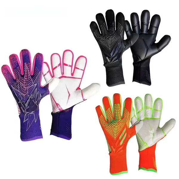 Soccer Adult Goalkeeper Game Gloves Breathable Wear-resistant Non-slip Latex Soccer Gloves
