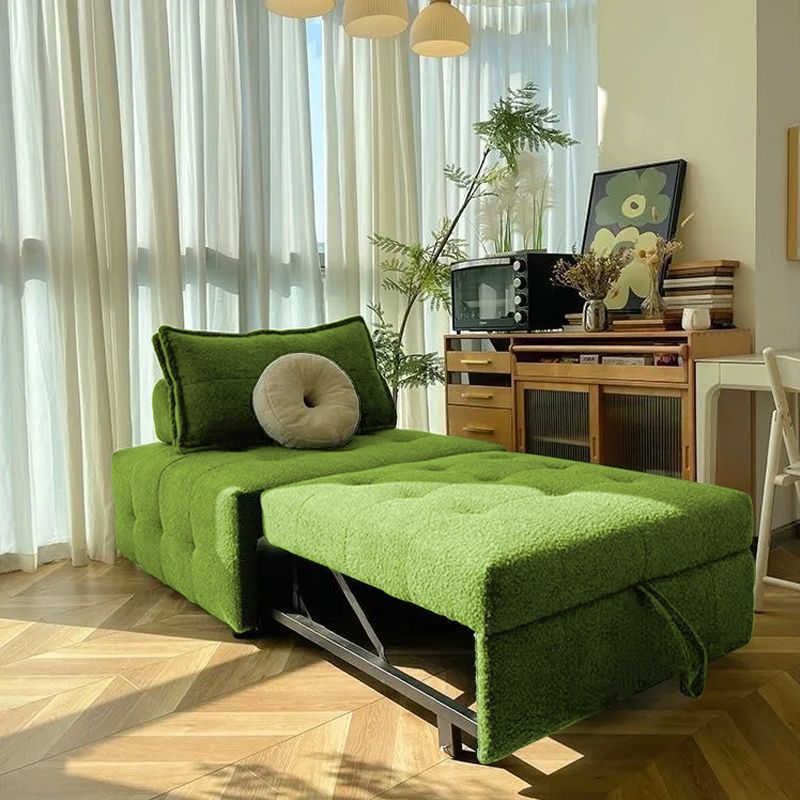 New Casual Sofa Bed Folding Dual-Purpose Module Combination Sofa Cream Small Apartment Single Sofa Bed Sofa Bed