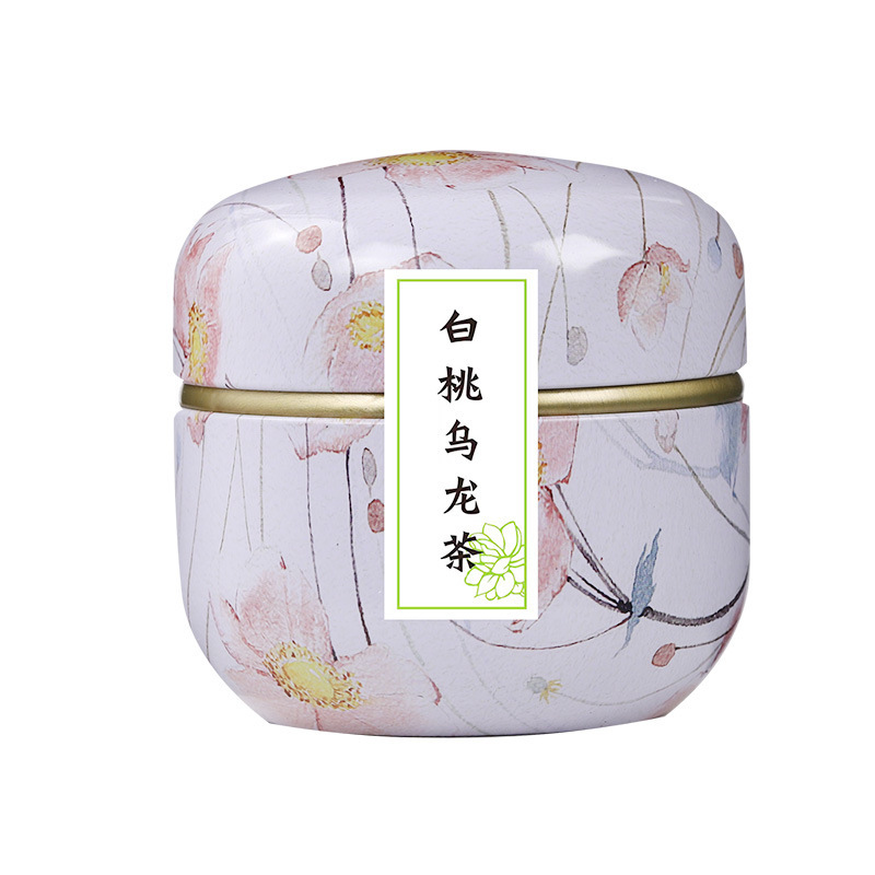 花茶礼盒伴手礼教师节礼物女神节礼物蜜桃乌龙茶铁罐装批发定制|undefined