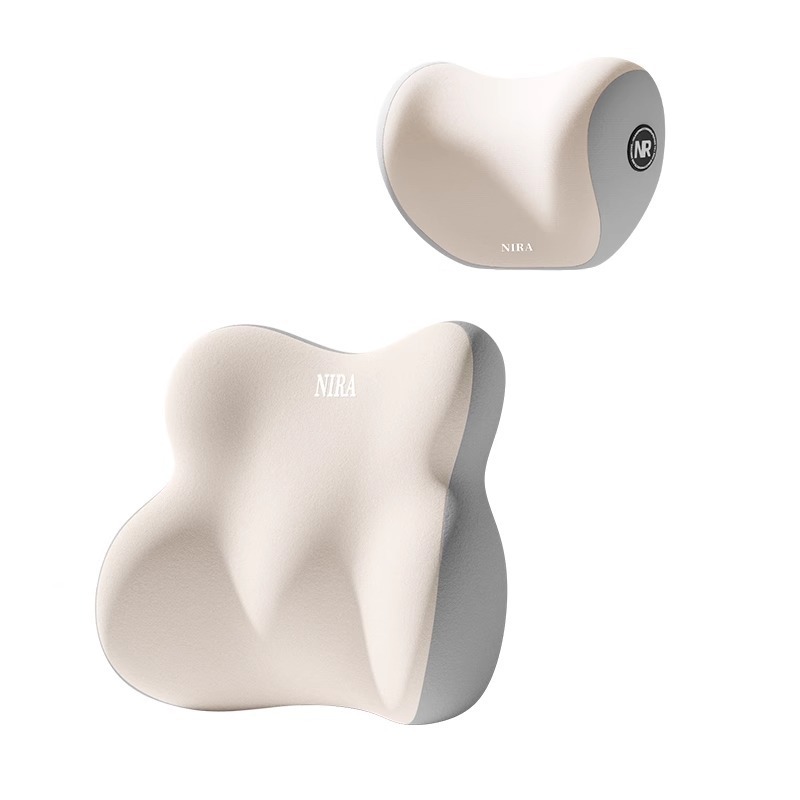 국경 간 자동차 머리 받침 허리 지원 운전자 좌식 허리 지원 쿠션 자동차 목 베개 허리 보호 유물을 운전