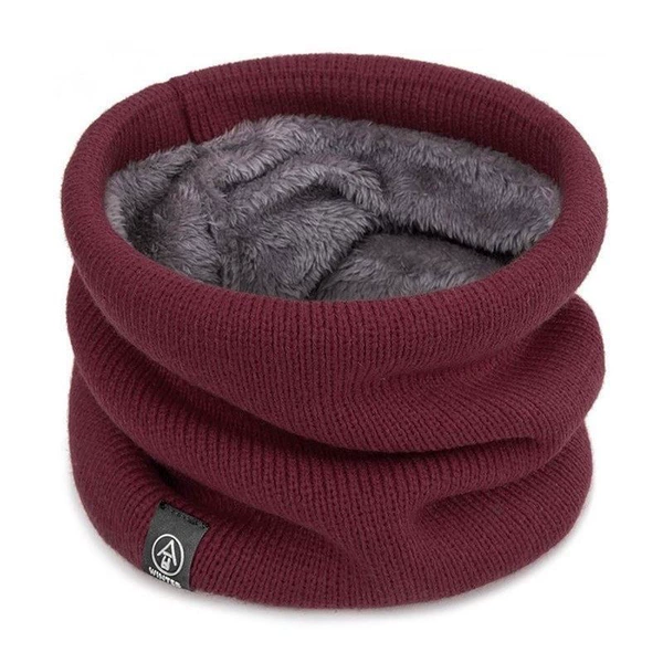 Burgundy scarf