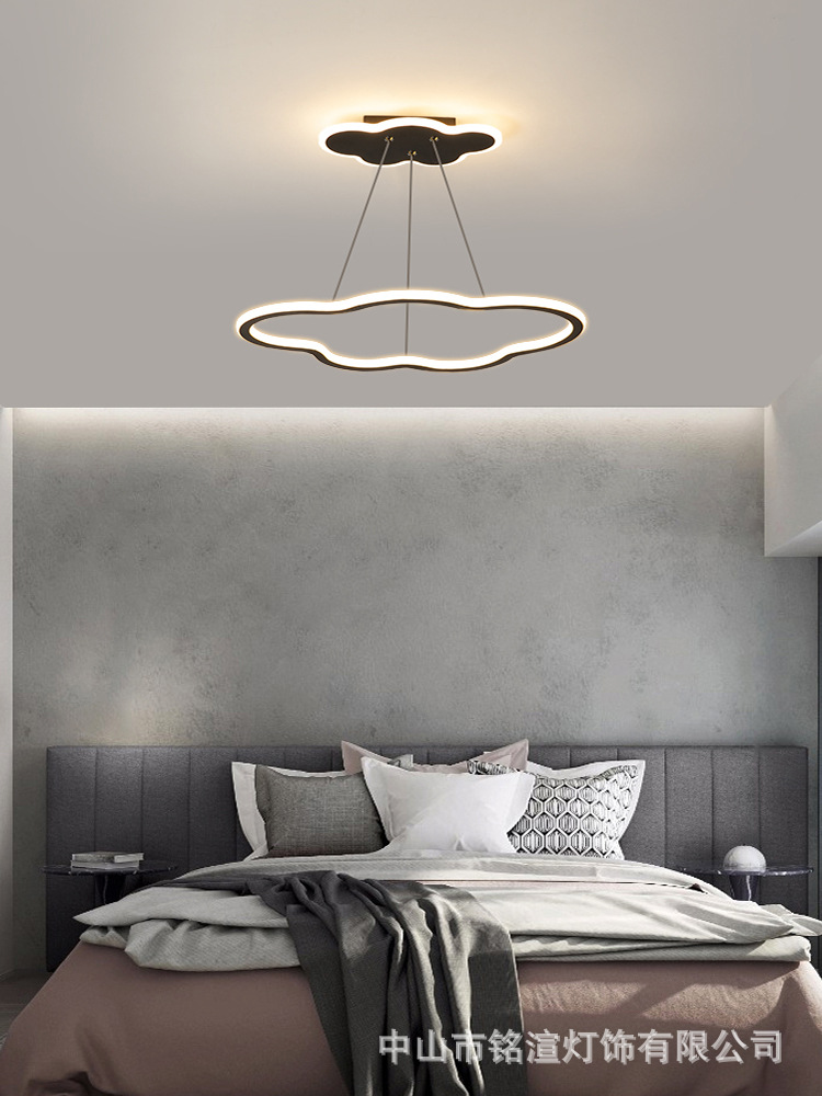 Simple modern personality ceiling chandelier room lamp Nordic style 2022