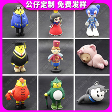 PVC公仔定制卡通个性创意小精灵公主3d造型软胶动漫礼品摆件手办