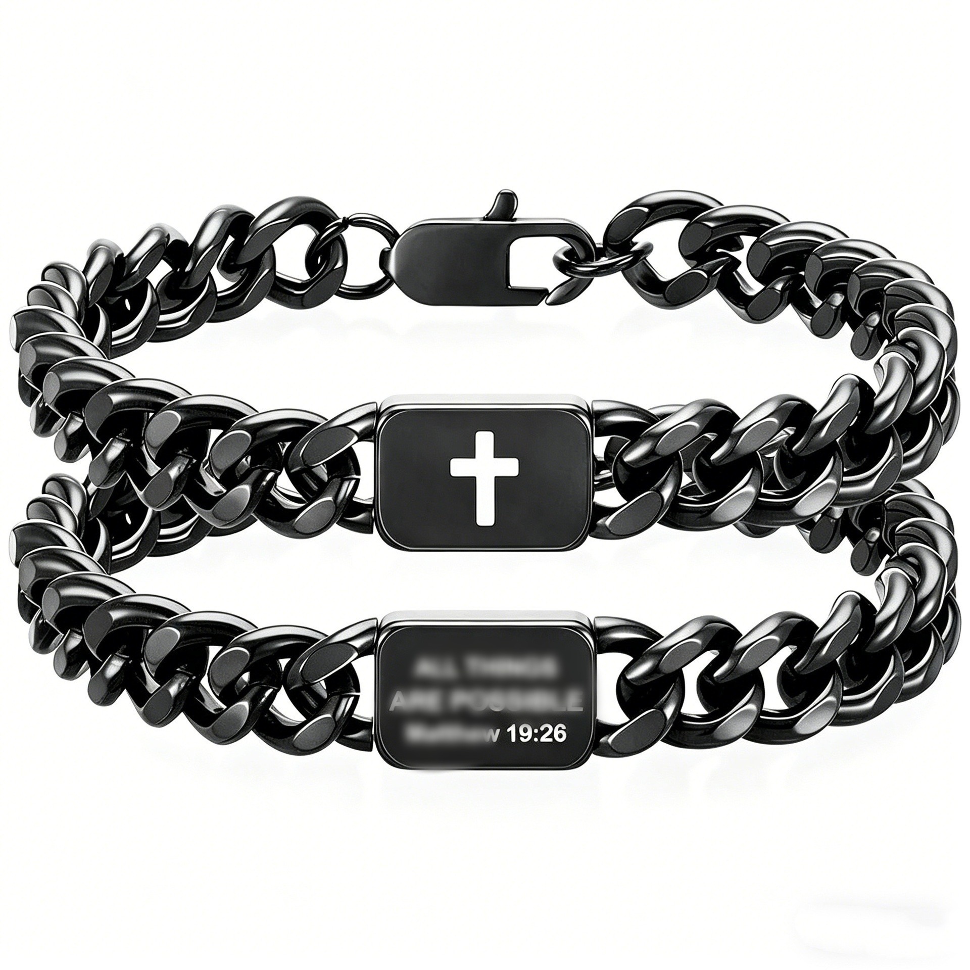 Black bracelet 19:26