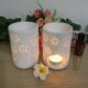 Hollow ceramic incense burner business craft gifts European-style ornaments candles night lights incense powder appliances produced for sale