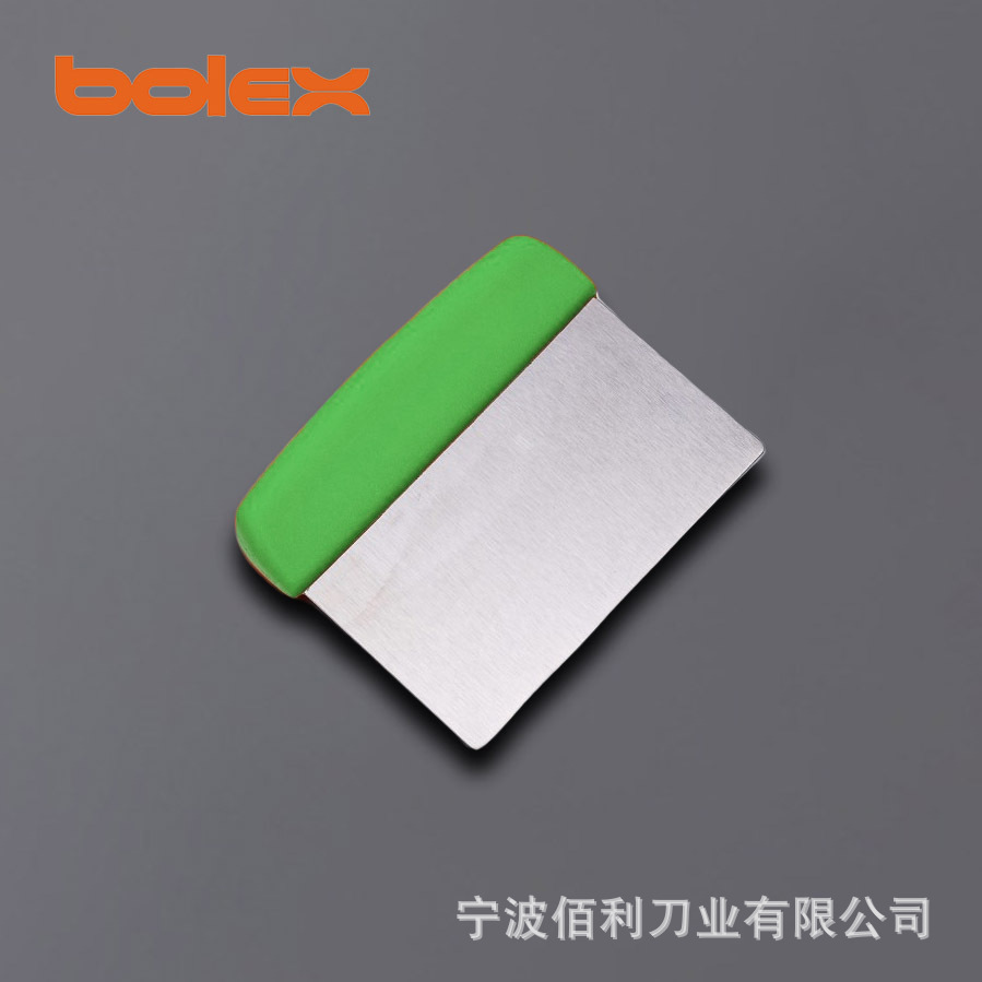 面粉团烘焙刮切板dough cutter 绿色柄