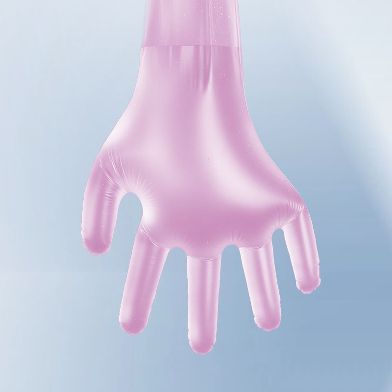 Guantes desechables de brazo largo de Jiang, guantes veterinarios suaves para colgar en el cuello, consumibles para parto e inseminación de ganado, guantes de maternidad.