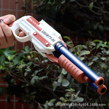 抖音同款雙管來福軟彈槍手動上膛S686噴子玩具槍霰彈槍男孩軟蛋槍