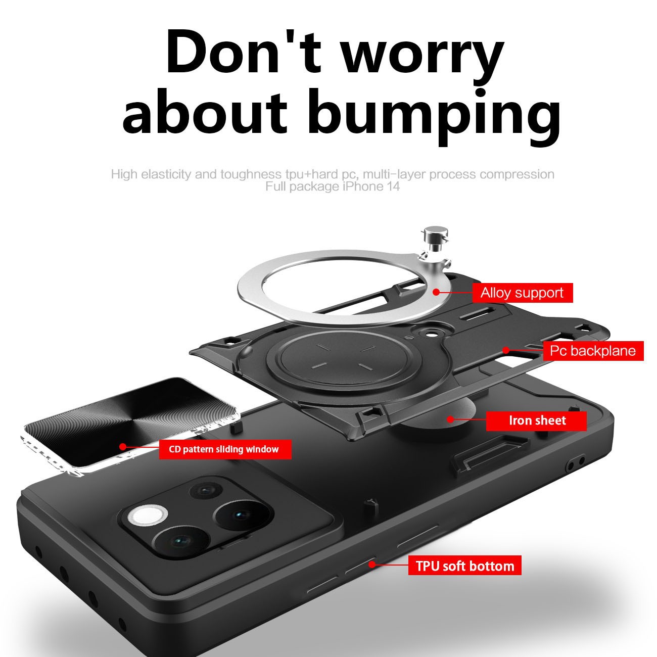 Adecuado para VIVO Y300Pro, carcasa para teléfono móvil con ventana de empuje, soporte magnético para automóvil iQOO Z10, cubierta protectora anti-caída