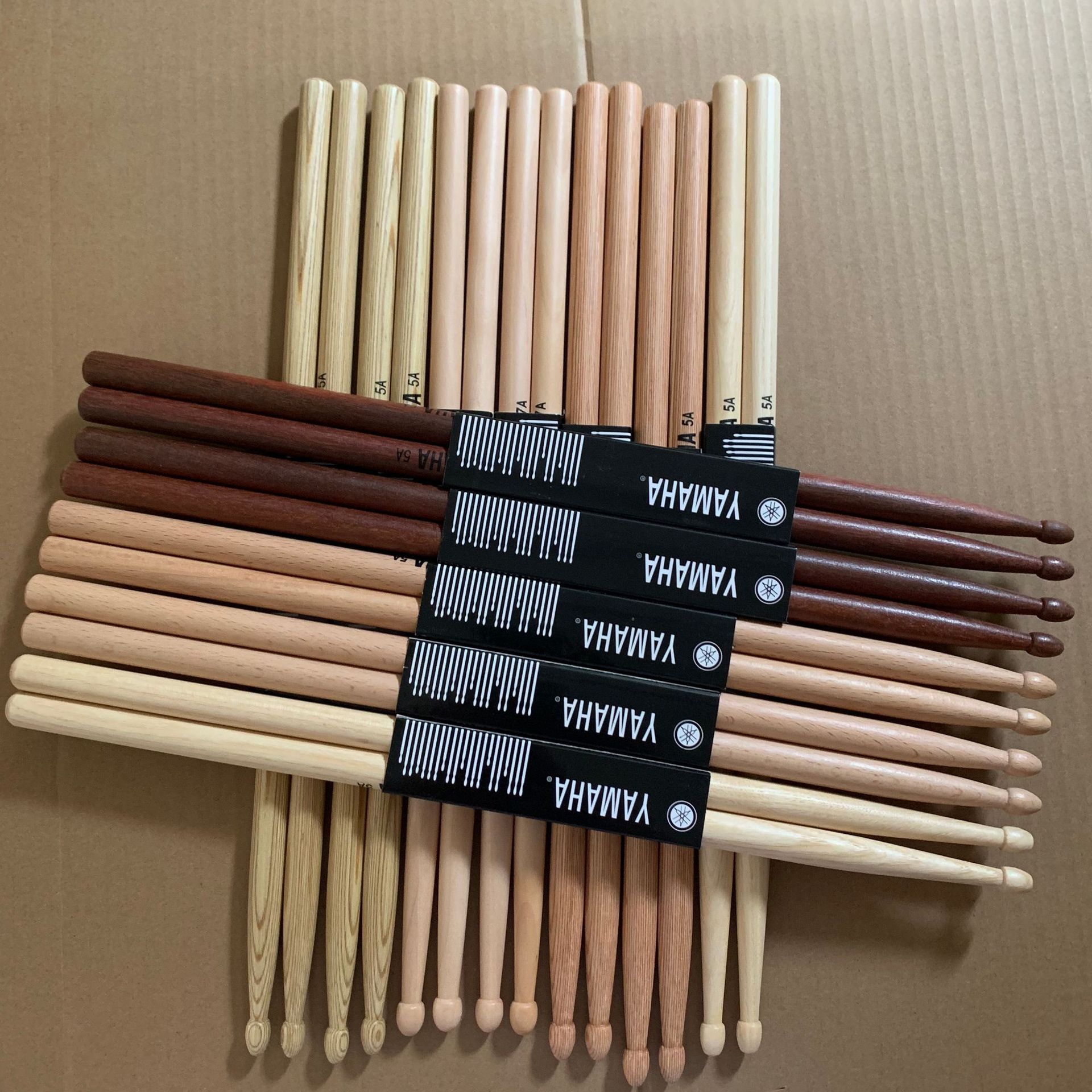 Yamaha Drumsticks 5A Walnut Hickory Maple Rosewood Drumsticks Drumstick Wholesale