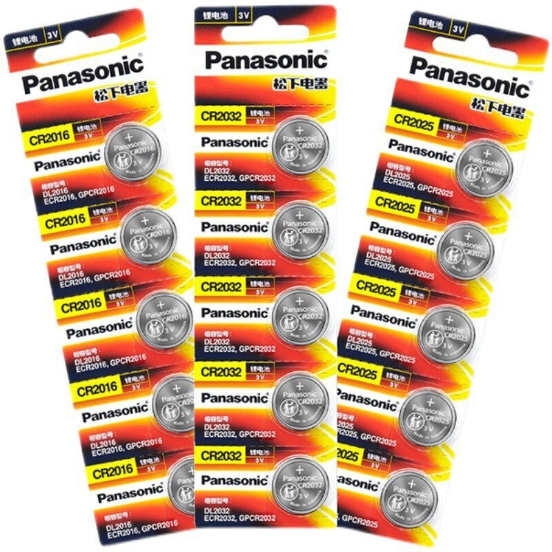 Panasonic Cr2032 Cr2025 Cr2016 Cr1632 Car Key Button Battery 3V