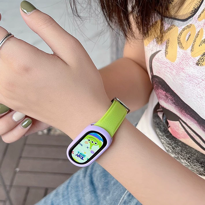 Новый стиль подходит для Xiaomi браслет 9 браслет с контрастным цветом ins ветер личи металлическая головка Xiaomi браслет 8 браслет