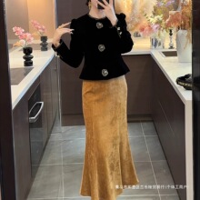 ����ʽ�͹��L��ɫ�����~β����ȹŮ2025�ﶬ�¿����Ư�����b