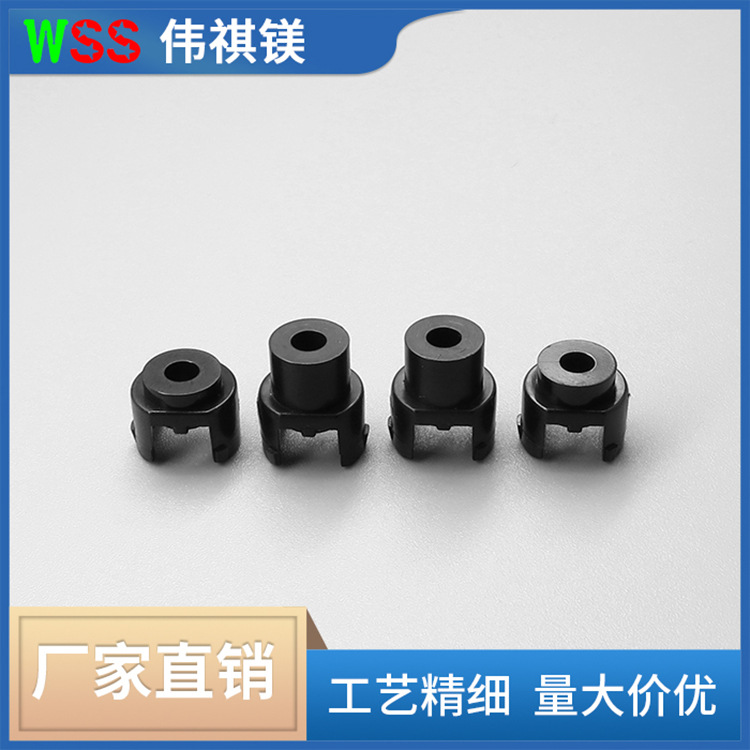 扁形月牙隔离柱 尼龙PCB支架 塑料隔离柱 PC板间隔柱