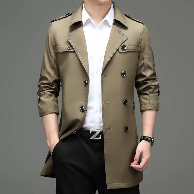 Trench coat, autumn jacket, suit, plus size
