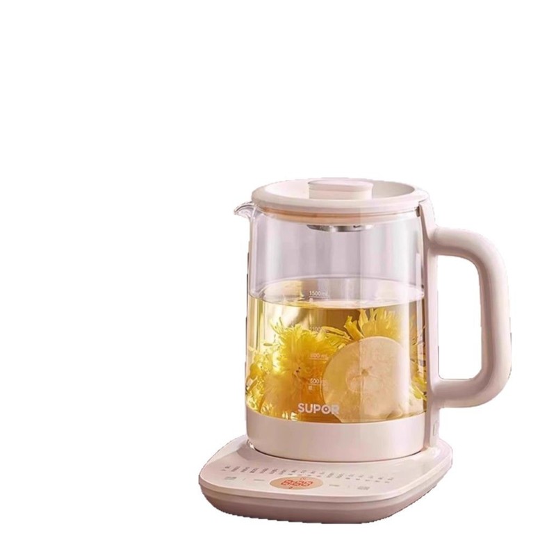 苏泊尔养生壶家用煮茶器办公室小型多功能茶壶加厚玻璃保温烧水壶|undefined