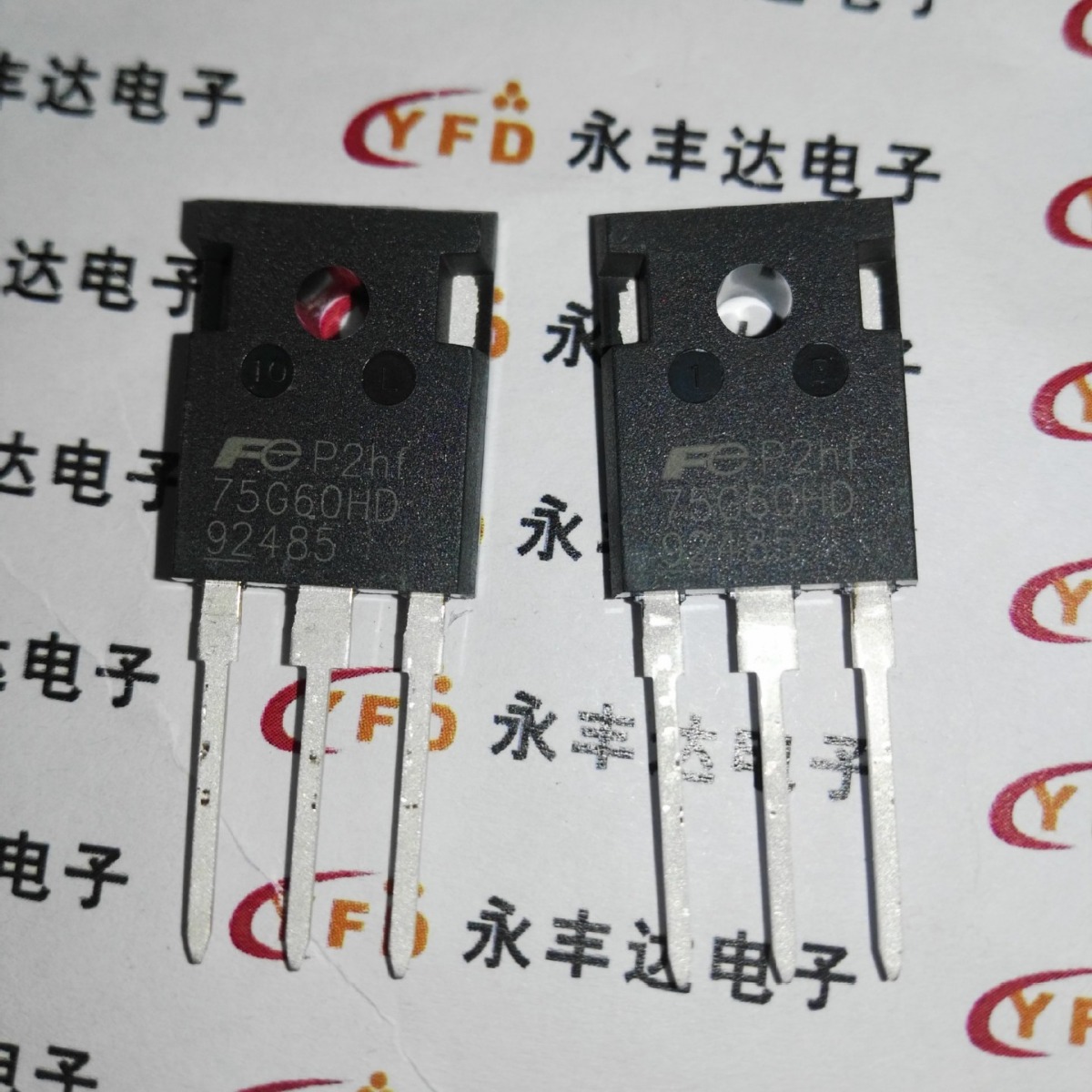 FGW75N60HD 75G60HD原装TO-247 600V75A电焊机逆变器