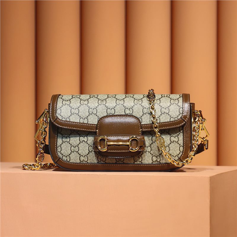 古‍‍驰驰酷奇古‍‍驰包原厂皮1955马衔扣系列翻盖包链条包单肩