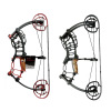 Compound bow, equipment, new collection, archery