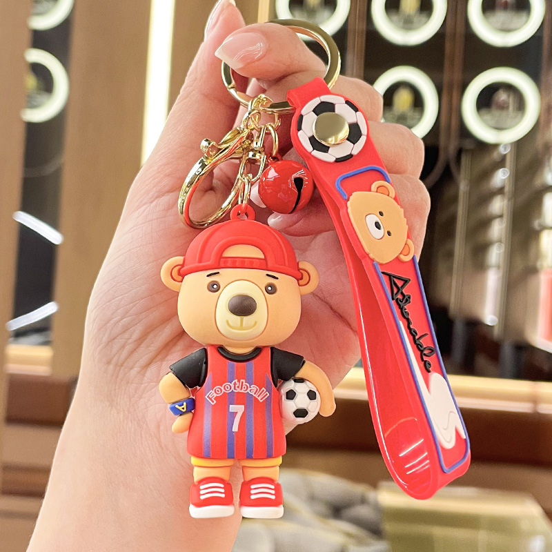 Llavero de dibujos animados de Sanrio con diseño de perro de orejas grandes, colgante, adorno de llavero de Kuromi, artículos pequeños, pequeño regalo