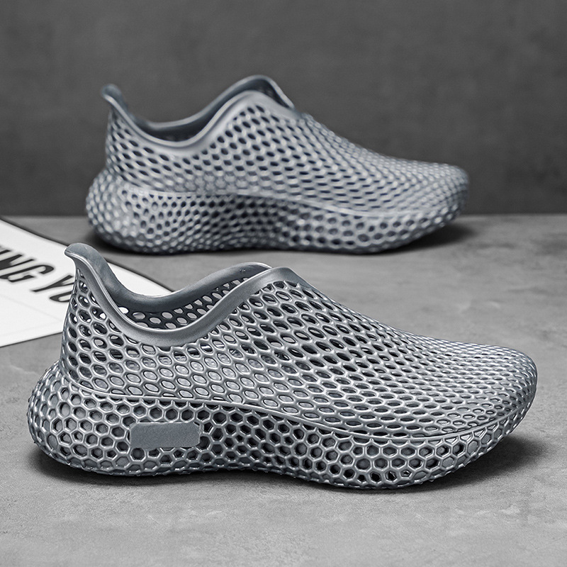Hombre de alta gama ventilador 2026 verano explosivo zapatos casuales deportivos al aire libre antideslizantes zapatos retrocesivos