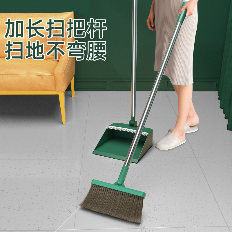 HAPPY MOM HAPPY MOM wholesale folding standing broom dustpan suit sets broom suit