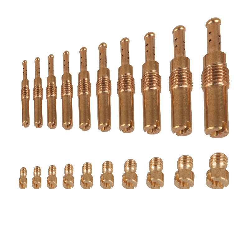 PWK PE CVK carburador principal y auxiliar de medición agujero accesorios boquilla de aceite piloto principal y auxiliar boquilla de inyección chorro principal