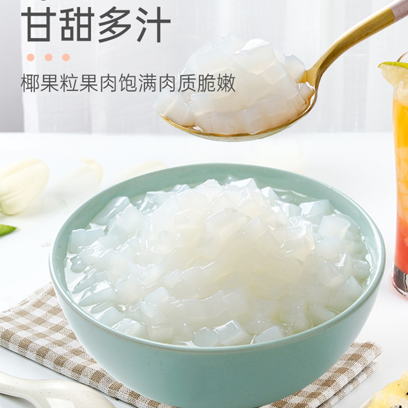 Coconut Pudding Ingredients for Bakery Supplies, Snacks, Desserts, Tapioca Pudding, Pearl Milk Tea Shops