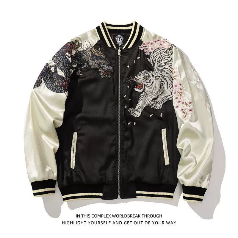 Autumn Thin Jacket, Korean Style Oversize, Black Casual Bomber