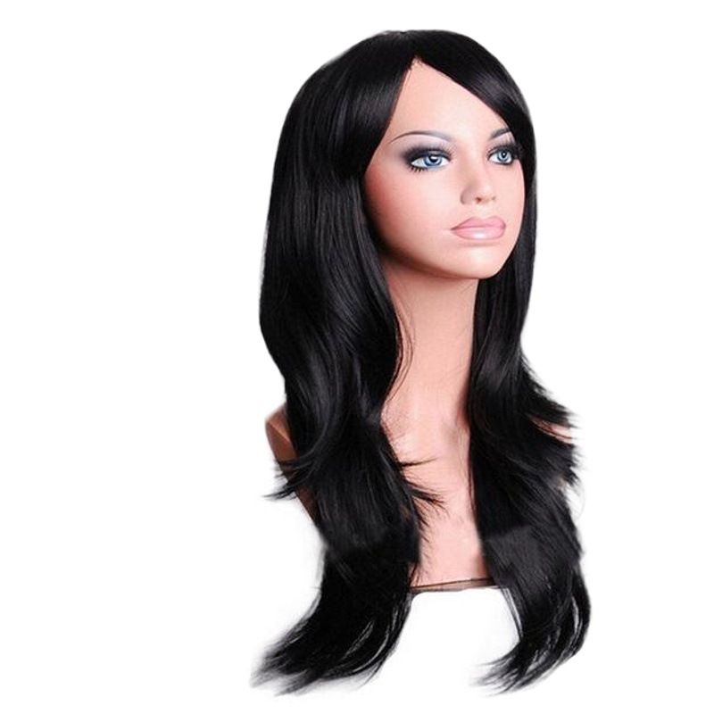cos long roll animation cosplay color European and American wigs foreign trade Golden explosions factory direct spot 70cm