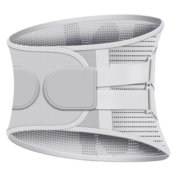 in stock wholesale belt four seasons men's and women's light breathable lumbar disc protrusion lumbar muscle strain lumbago steel plate