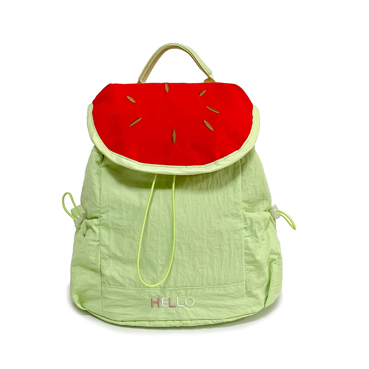 Literatura y arte pequeñas mochila fresca para niños y niñas, caricatura encantadora fruta mochila escolar para niños, nueva mochila infantil coreana
