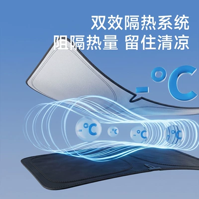 Sun shade | Crystal Water Spill Resistant Car Sunshade