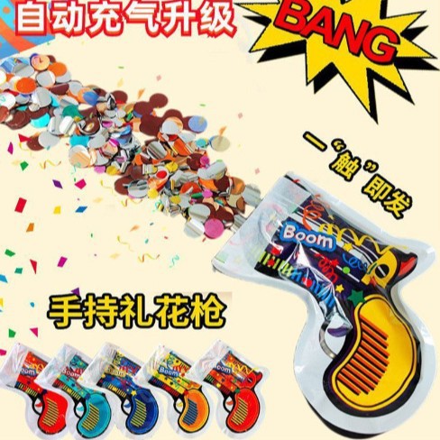 Robo de fuegos artificiales de mano (inflable automático)