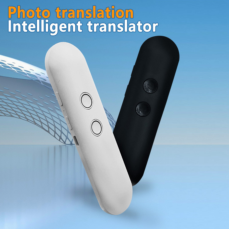 Comercio exterior exportación proyector de pantalla de teléfono móvil traductor de IA traducción simultánea transcripción en tiempo real traductor de auriculares fuera de línea